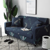 Stretch Printed Sofa Slipcover – Elastic Couch Cover Protector