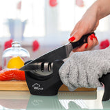 Knife Sharpener Tool – Diamond & Tungsten Steel Sharpening System