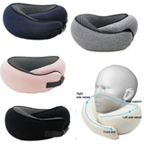 Soft Memory Foam Travel Neck Pillow – Adjustable U-Shape Support